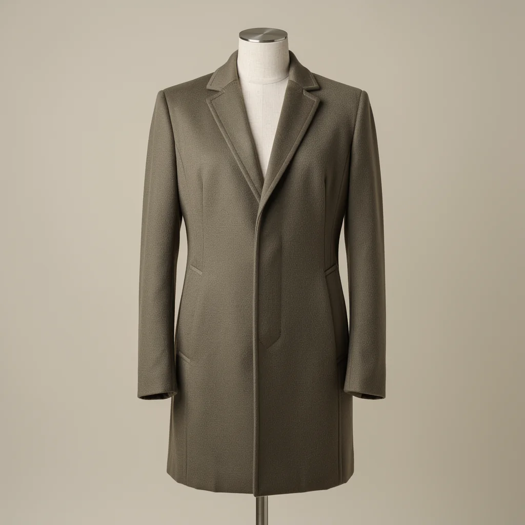 Slate Wool Overcoat